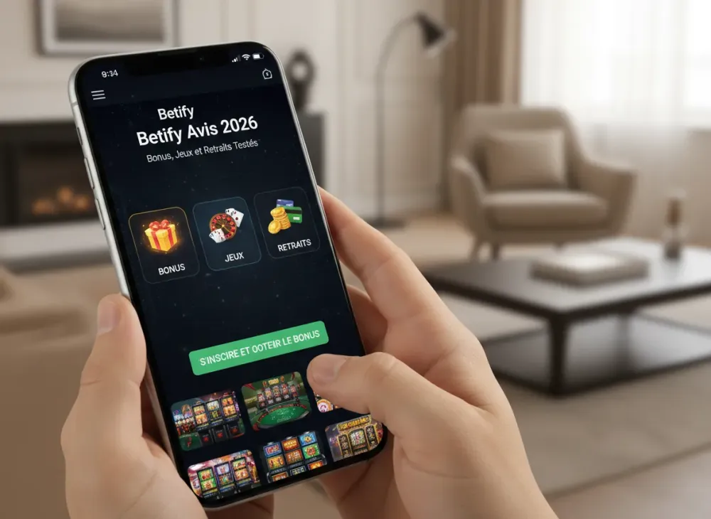 Betify avis 2026 : bonus, jeux et retraits testés